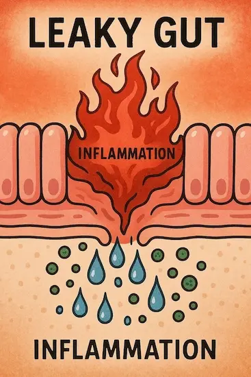 How Gut Inflammation Affects Your Brain Power