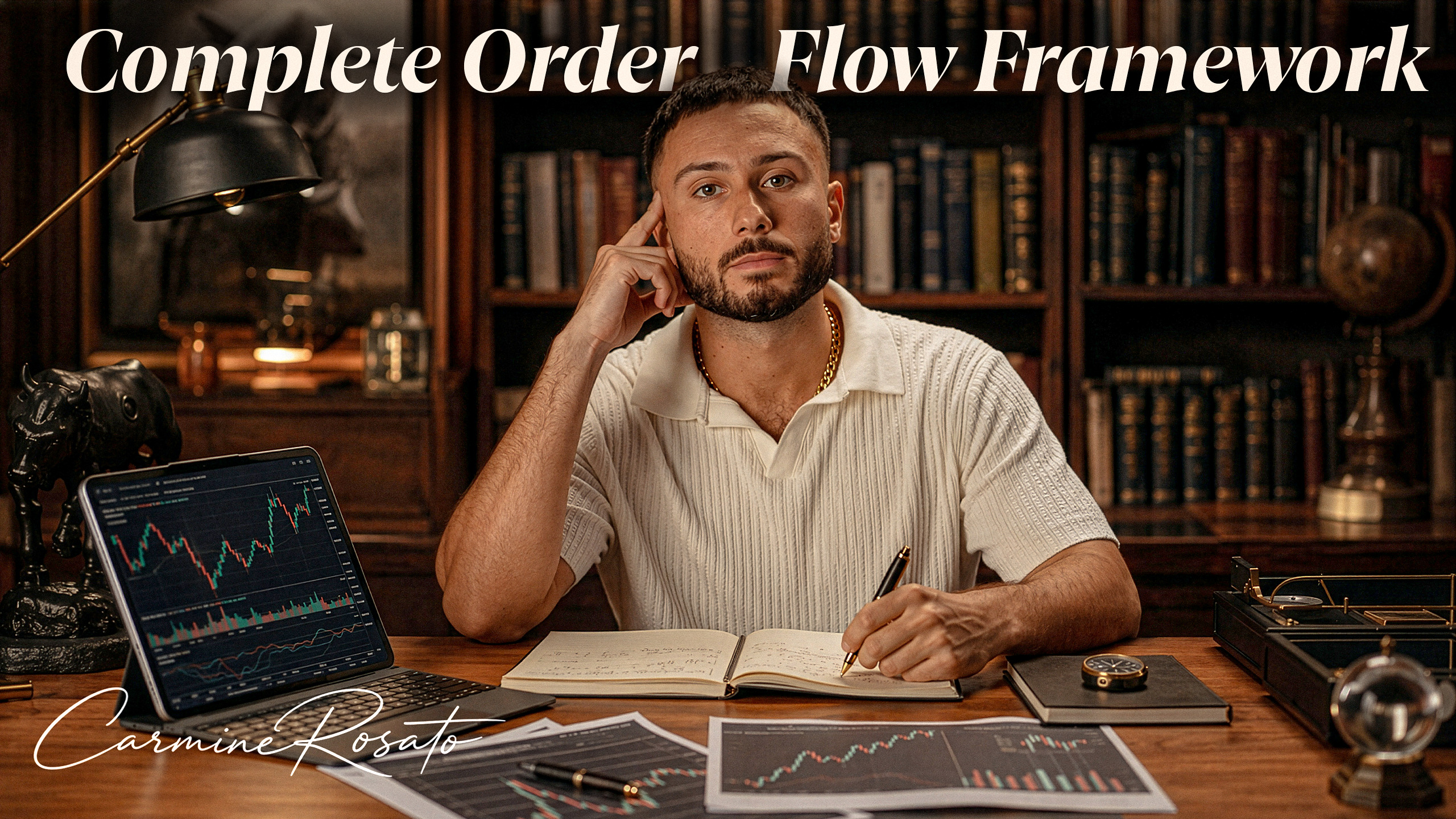 Carmine Rosato free order flow masterclass on Chart Academy