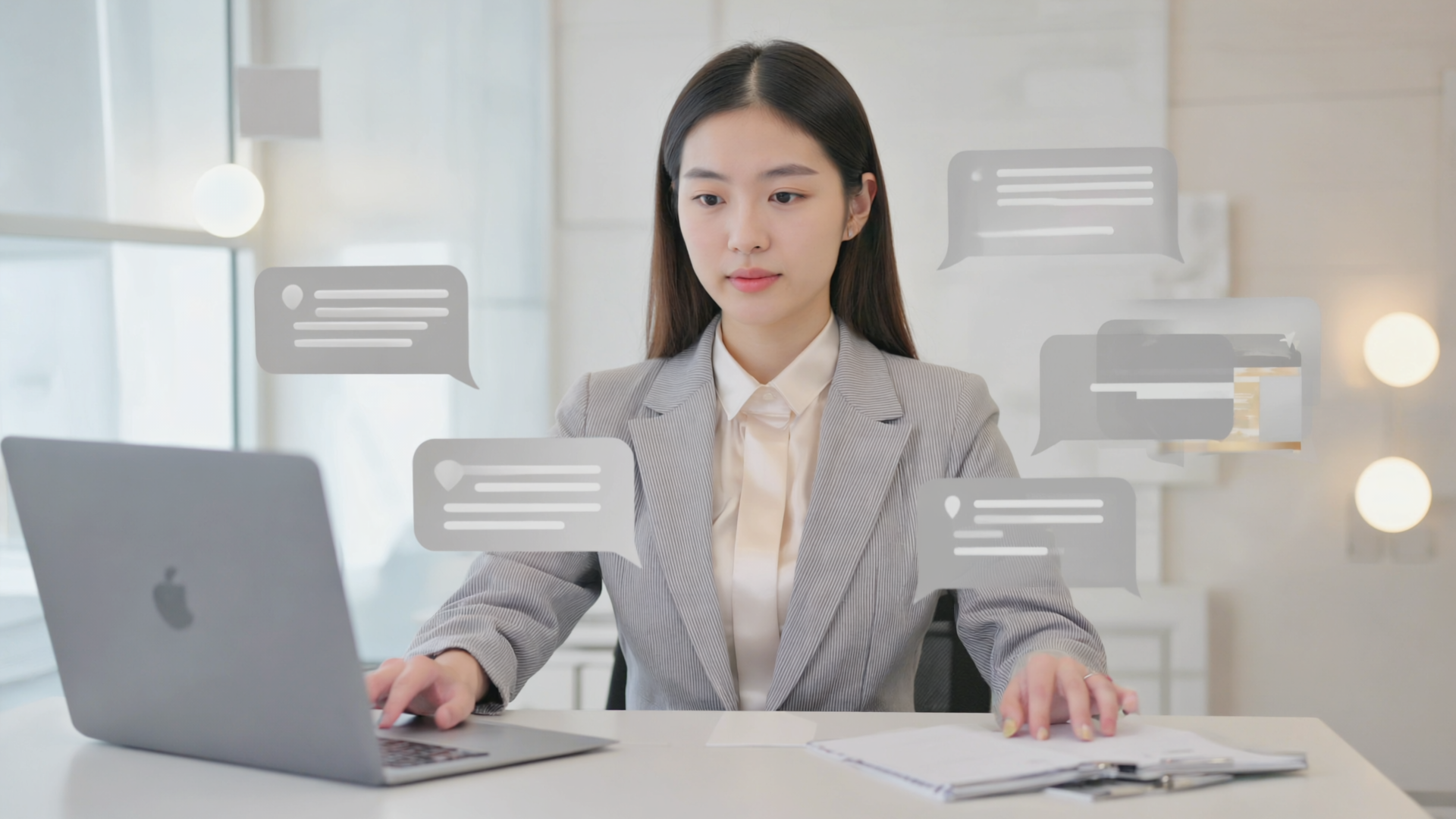 image of teacher using a smartboard (for a edtech)