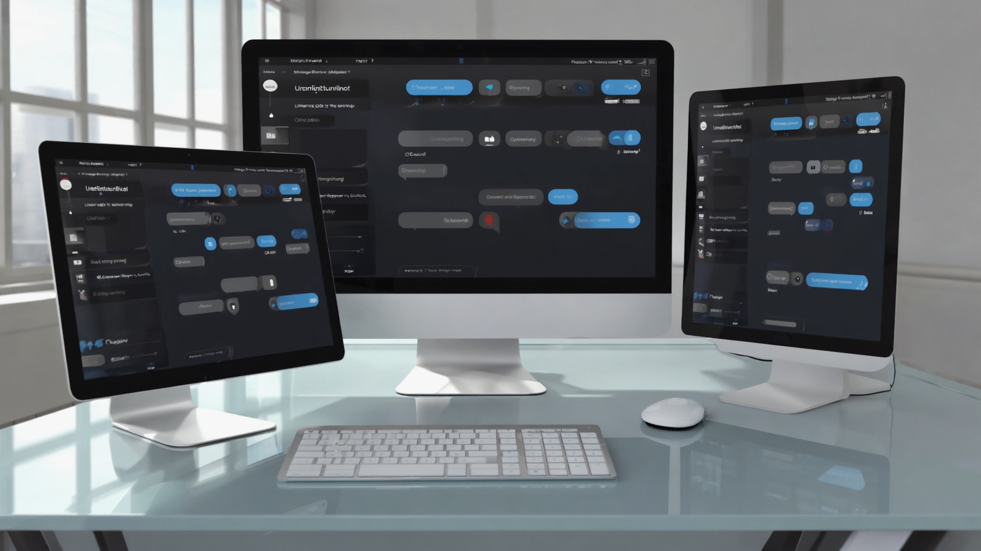 image of an office collaboration scene (for a mobility and transportation)