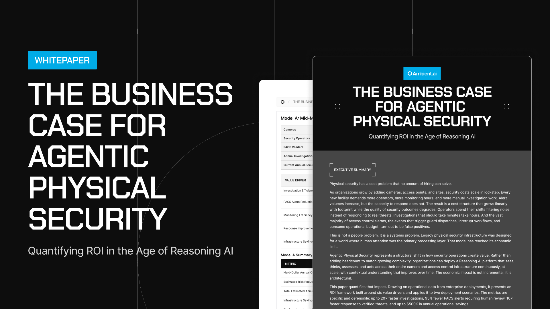 White Paper - The Business Case for Agentic Physical Security