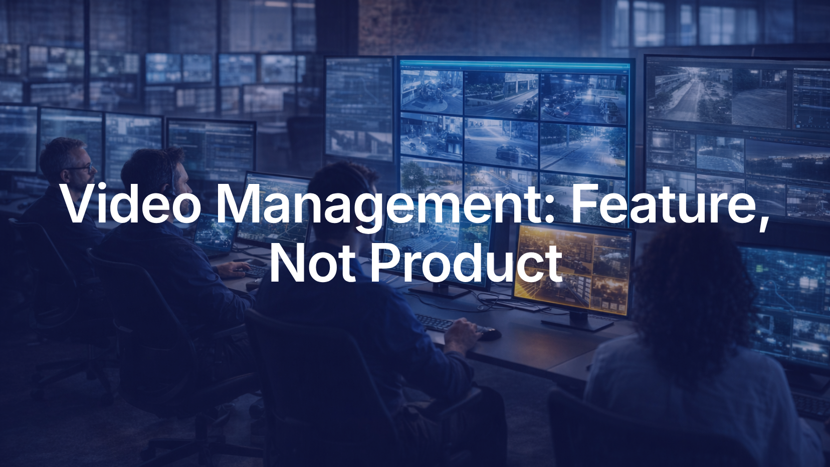 Traditional VMS platforms were built to record, not to reason. See why intelligent architecture has replaced video management as the anchor of enterprise security.