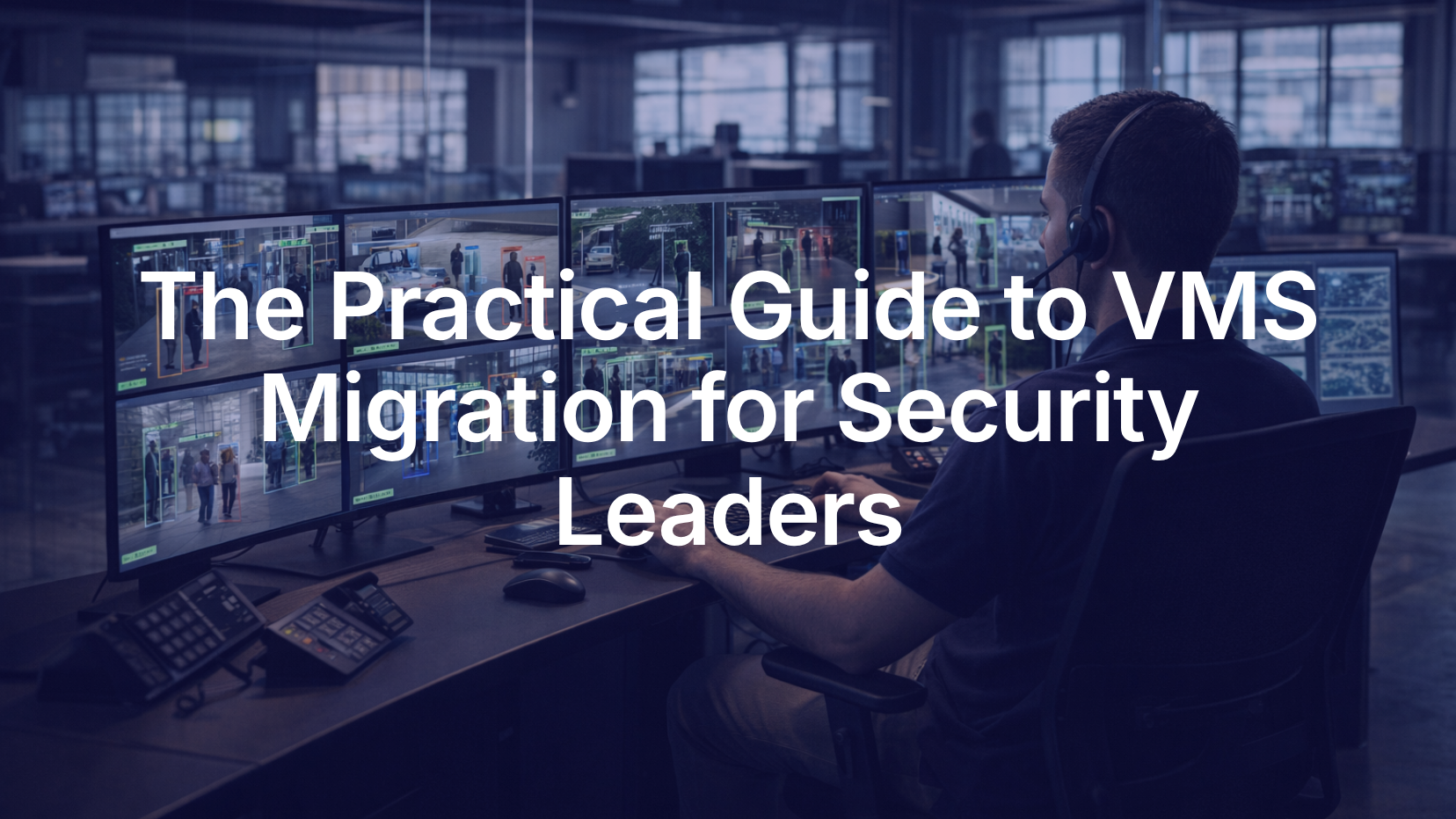 VMS migration is less disruptive than most security leaders expect. Learn what drives complexity, how phased rollouts reduce risk, and why AI-native platforms change the calculus.