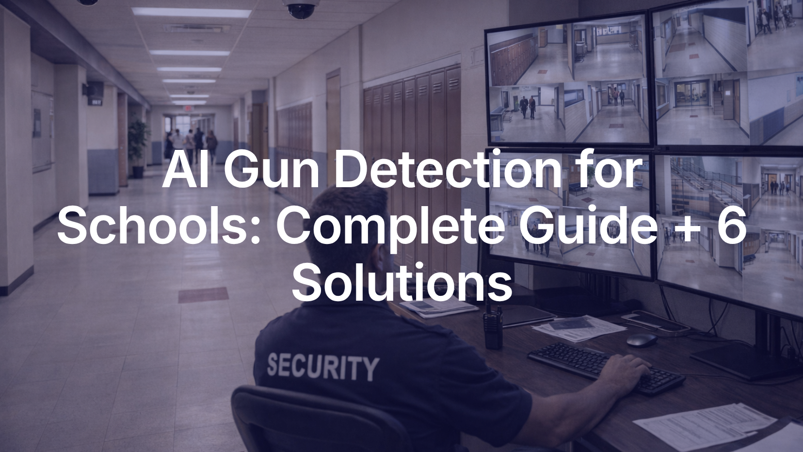 AI gun detection for schools turns existing cameras into proactive threat monitors. Explore how it works, key benefits, and leading platforms to compare.