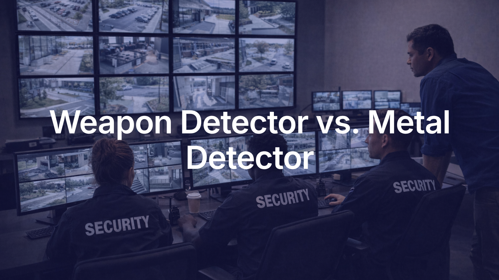 Weapon detectors and metal detectors screen threats differently. Compare accuracy, staffing, standards gaps, and which technology fits your facility.