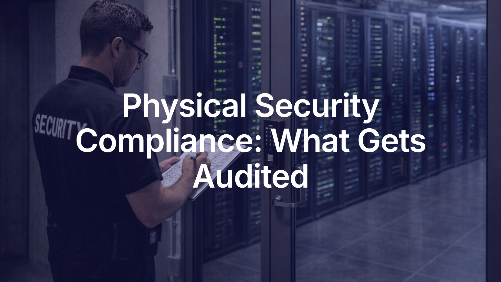 Learn which frameworks govern physical security compliance, what controls auditors examine, and how to build documentation that holds up under review.