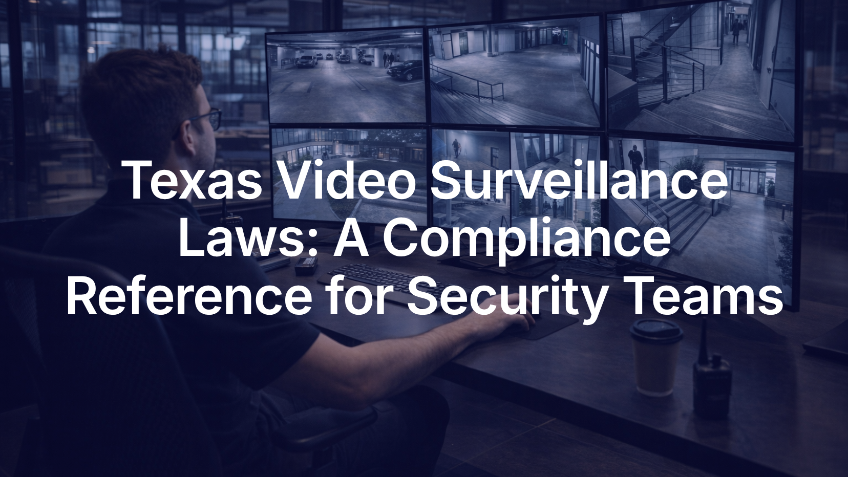 Texas video surveillance laws govern placement, audio capture, and data handling. Learn what security teams must review before any camera goes live.