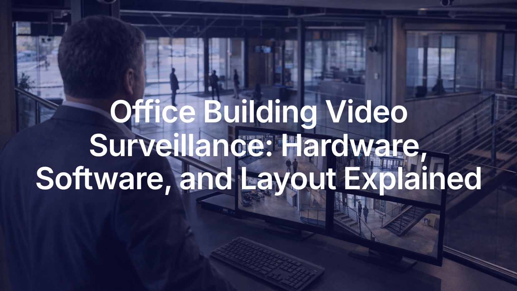 Learn how to plan office building video surveillance: camera selection, zone-by-zone placement, VMS architecture, and legal compliance in one program.