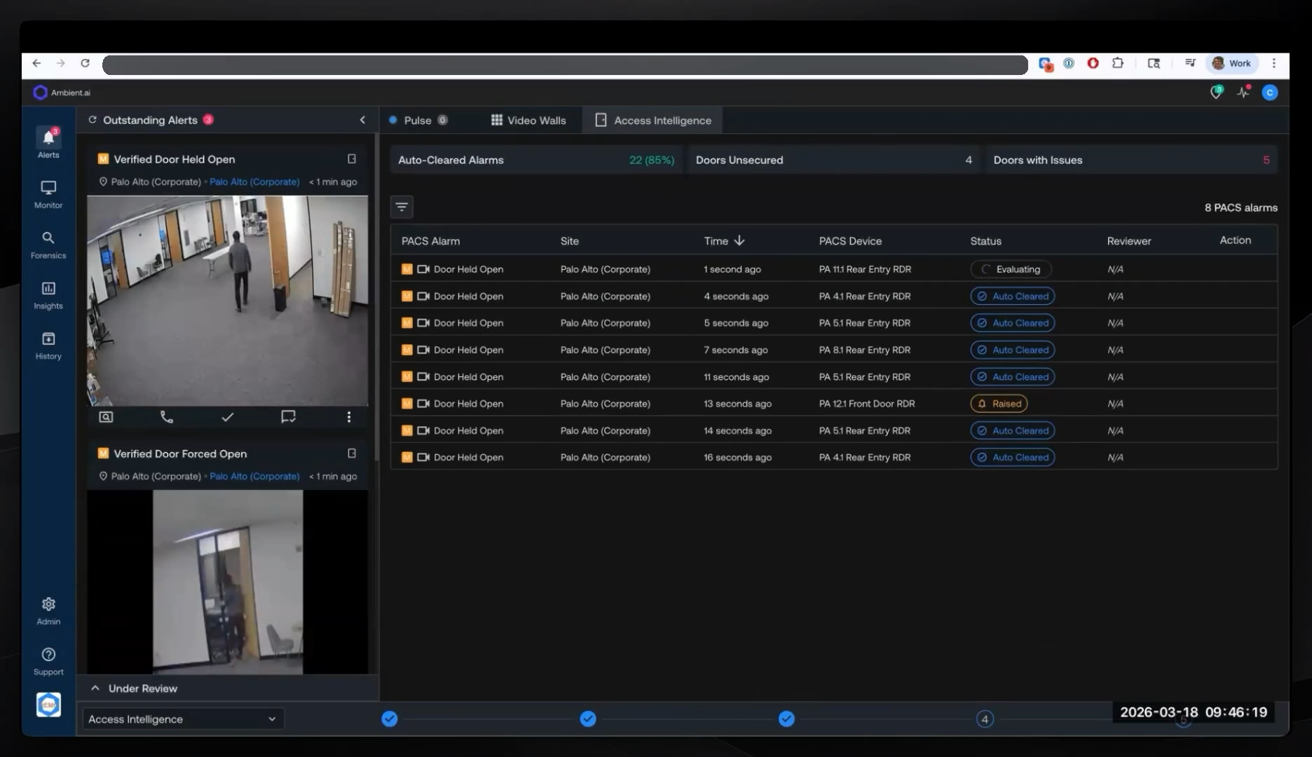Ambient Access Intelligence Demo