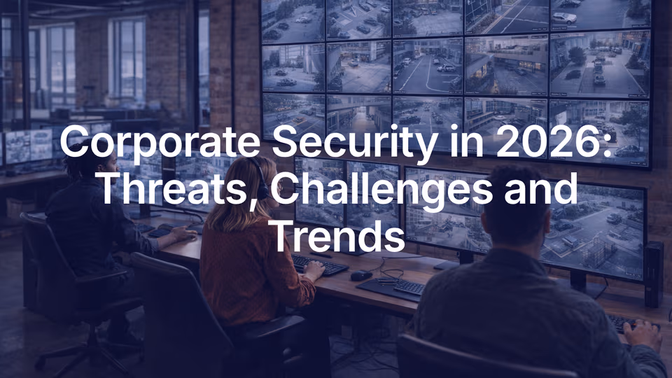 Corporate security threats are evolving fast. Explore the physical risks, operational challenges, and AI-driven trends reshaping enterprise security programs.