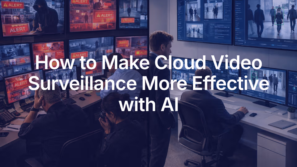 Cloud video surveillance alone won't stop threats. See how AI behavioral intelligence filters false alarms and surfaces verified threats in real time.