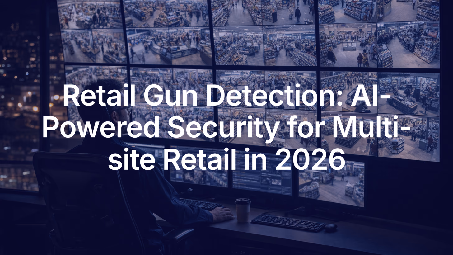 AI gun detection for retail identifies firearms and behavioral threats before incidents escalate. See how centralized teams protect every store location.