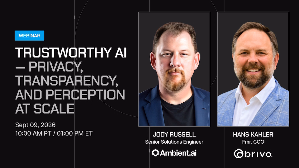 Trustworthy AI - Privacy, Transparency, and Perception at Scale. Hosted by Jody Russell, joined by Hans Kahler.