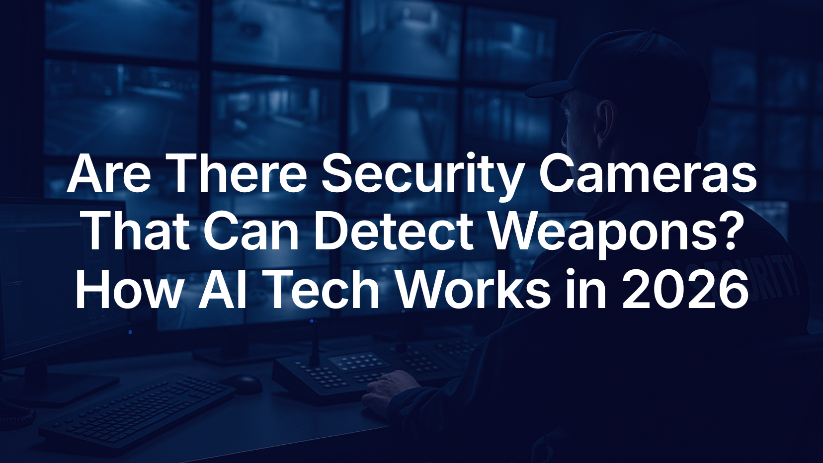 Weapon detection cameras rely on where AI runs. Compare on-camera, cloud, and edge architectures to choose the right approach for your security environment.