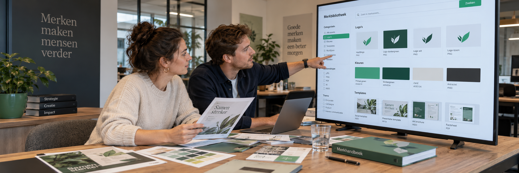 Een brand portal opzetten zodat partners en pers altijd het juiste beeldmateriaal gebruiken