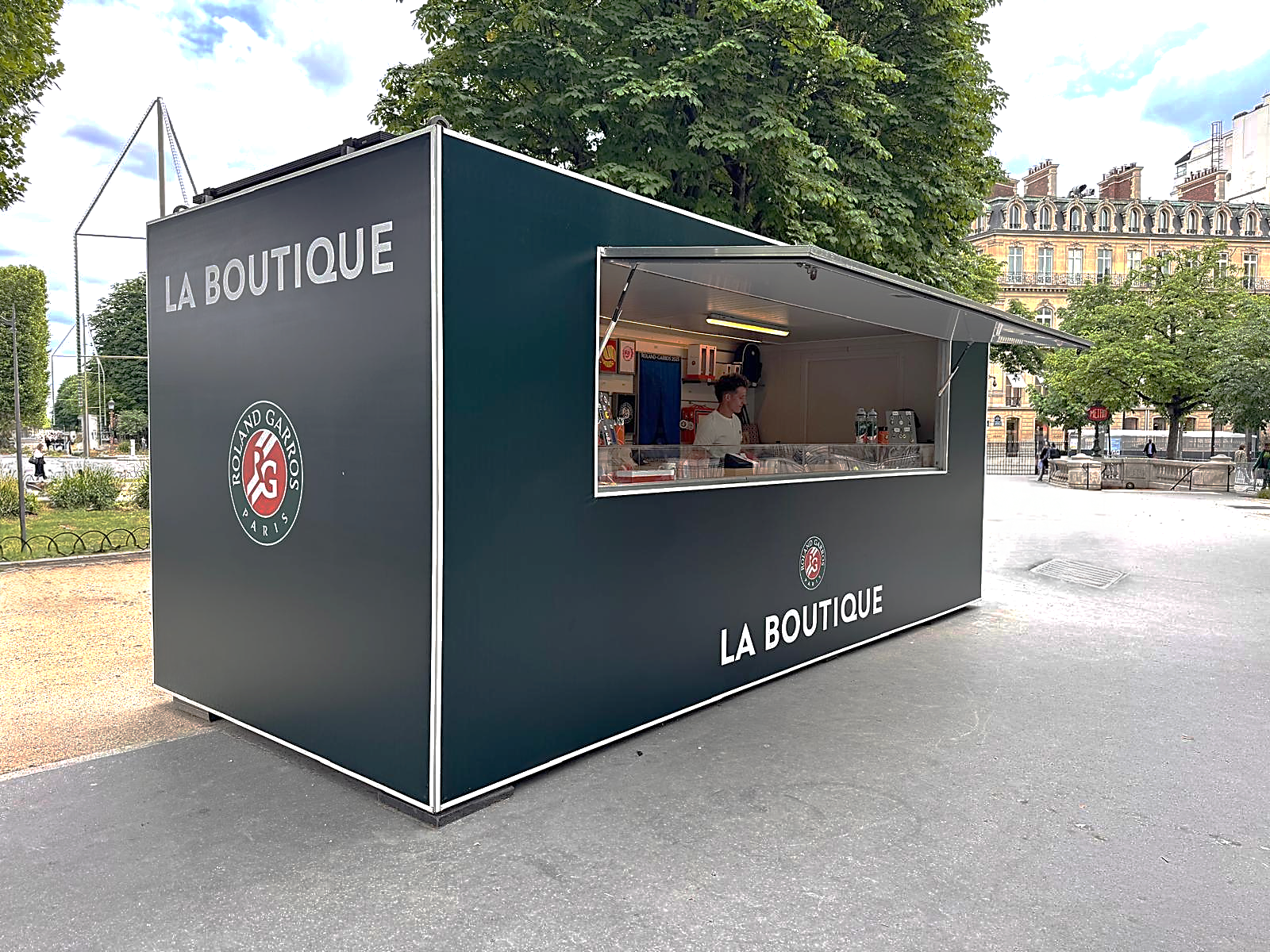 La boutique Rolland-Garros par Covworld