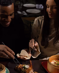 A dish being served at Mama Yo