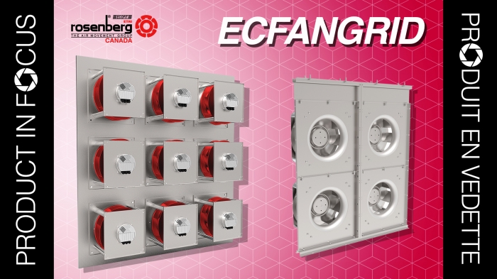 Rosenberg’s ECFanGrid: Energy-efficient HVAC retrofits made easy. Save up to 50% on energy costs with this modular, reliable fan array system designed for modern air handling needs.
