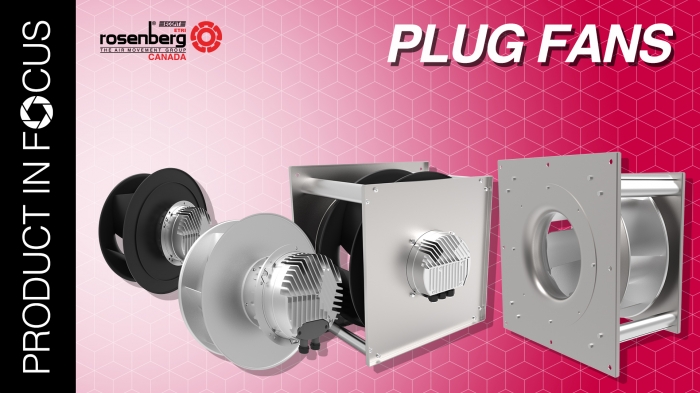 Explore Rosenberg Plug Fans, designed for energy-efficient performance in industrial and commercial HVAC systems.
