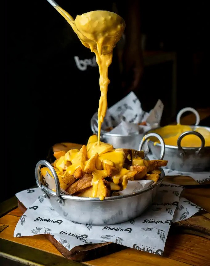 Cheesy loaded fries