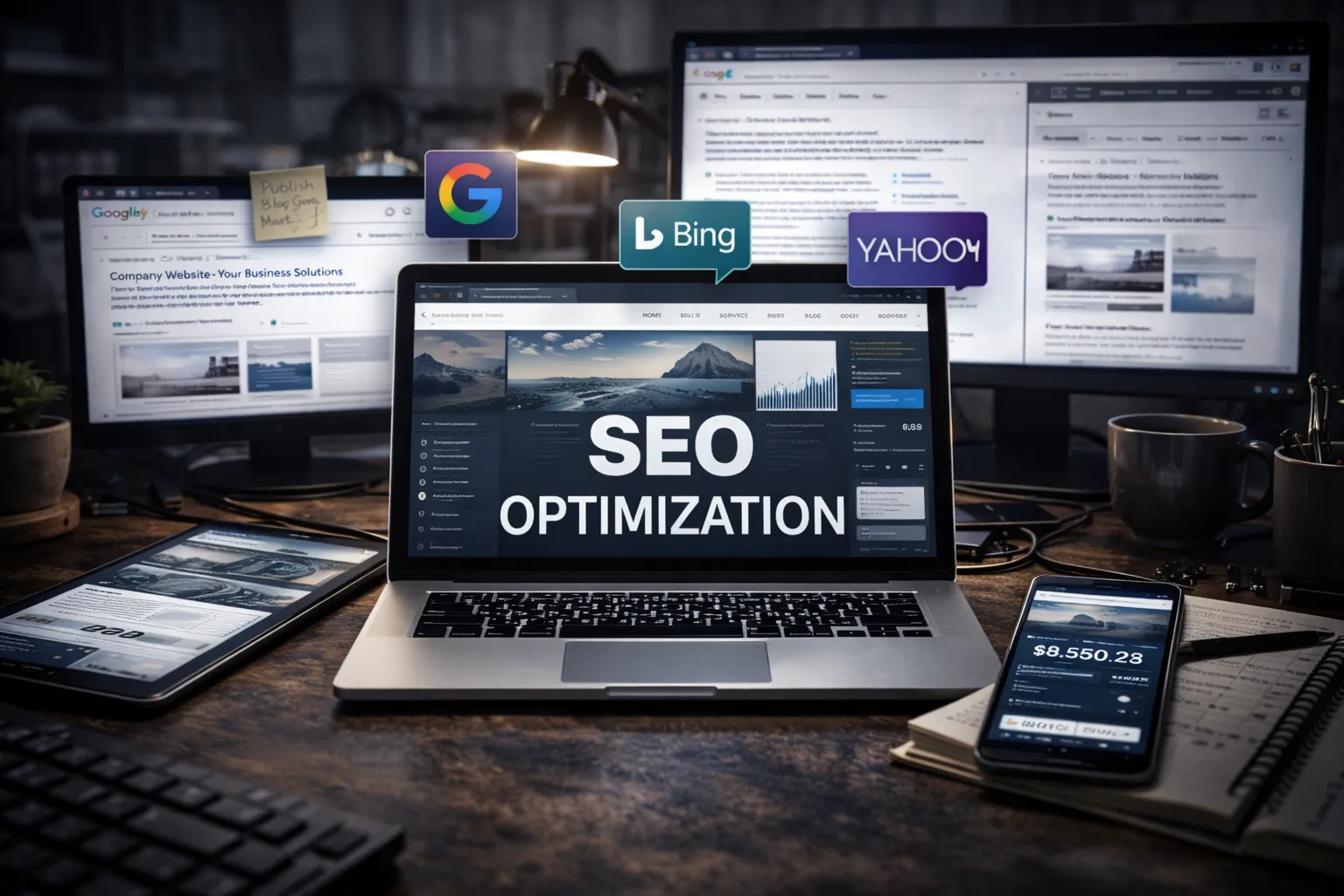 Un site internet optimisé pour le SEO