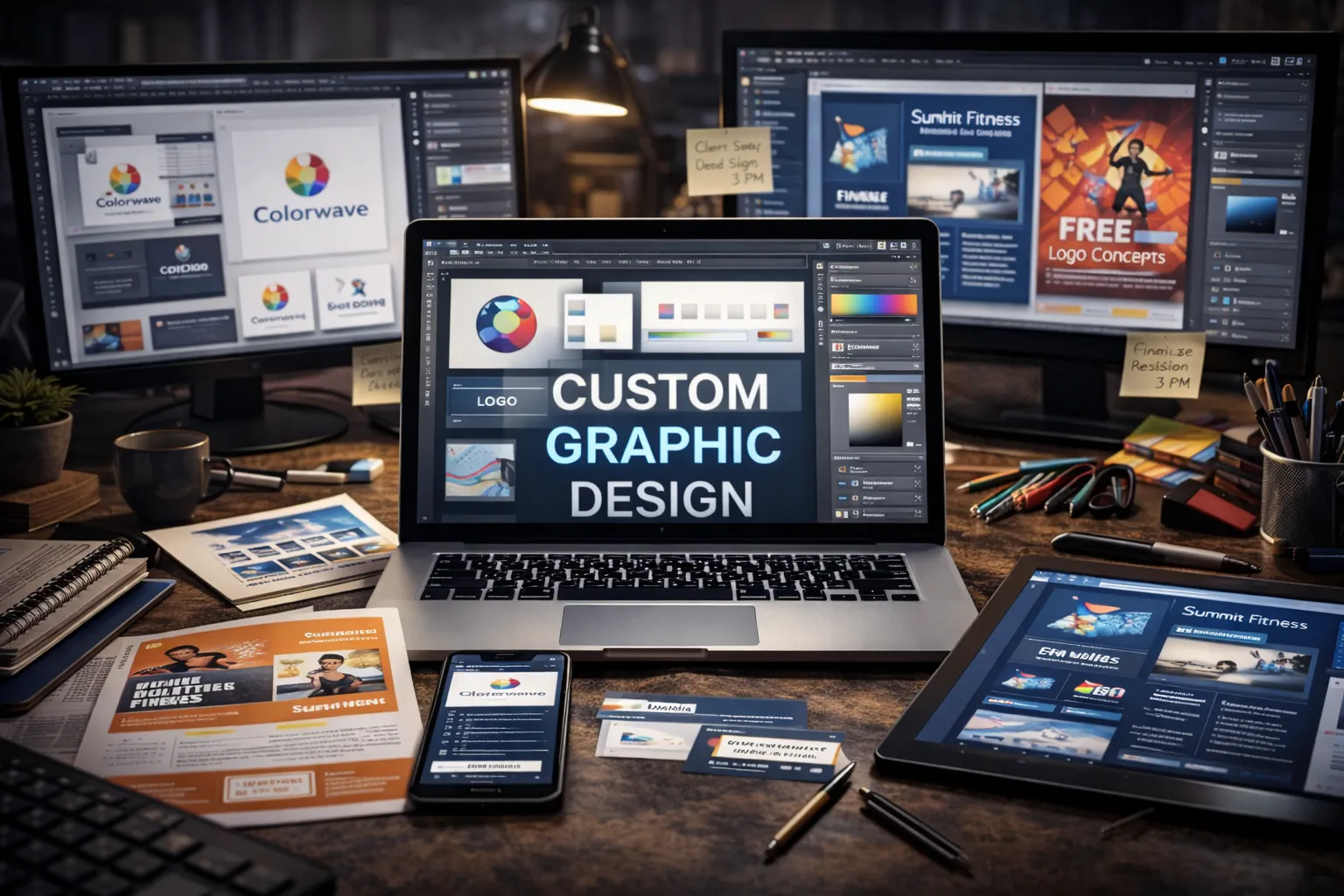 Des éléments visuels sur mesure