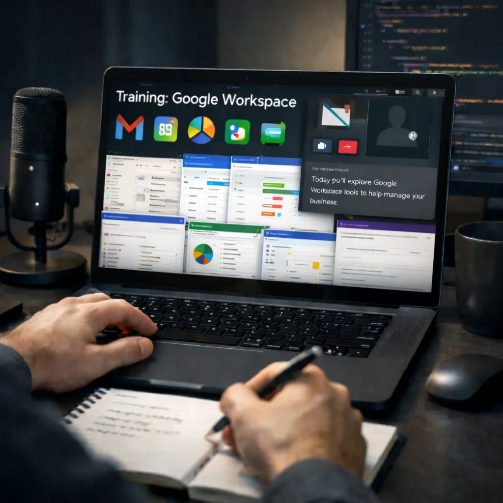 Une formation sur Google workspace