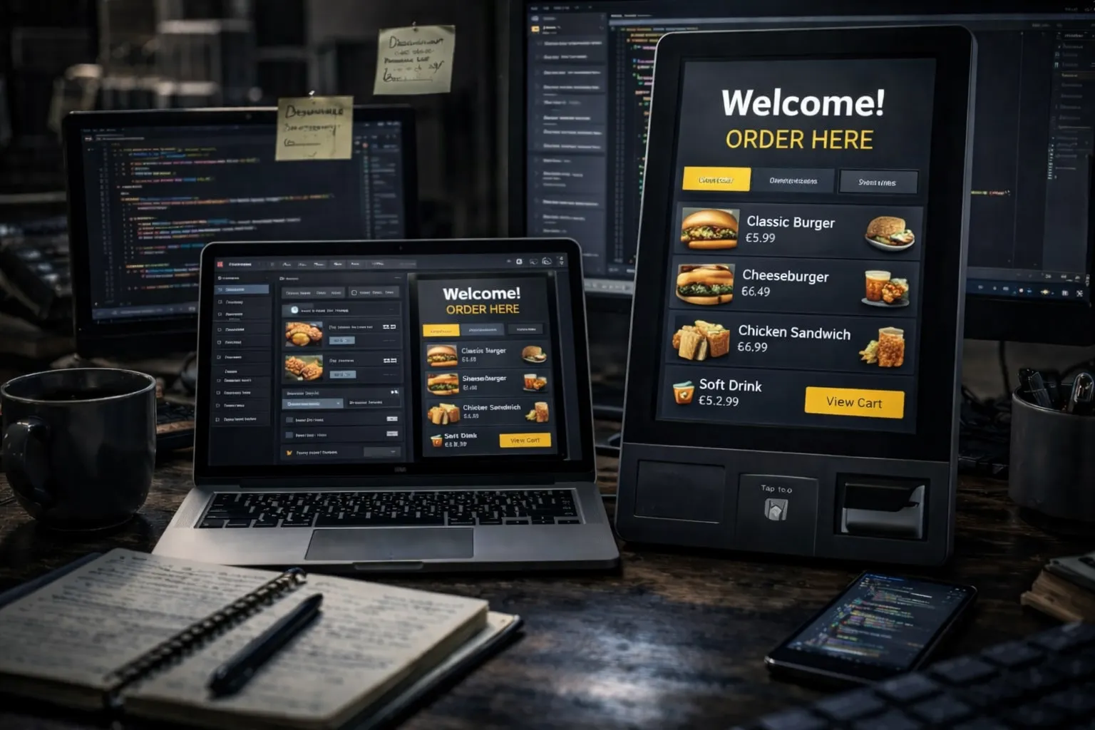 La programmation d'une borne numérique