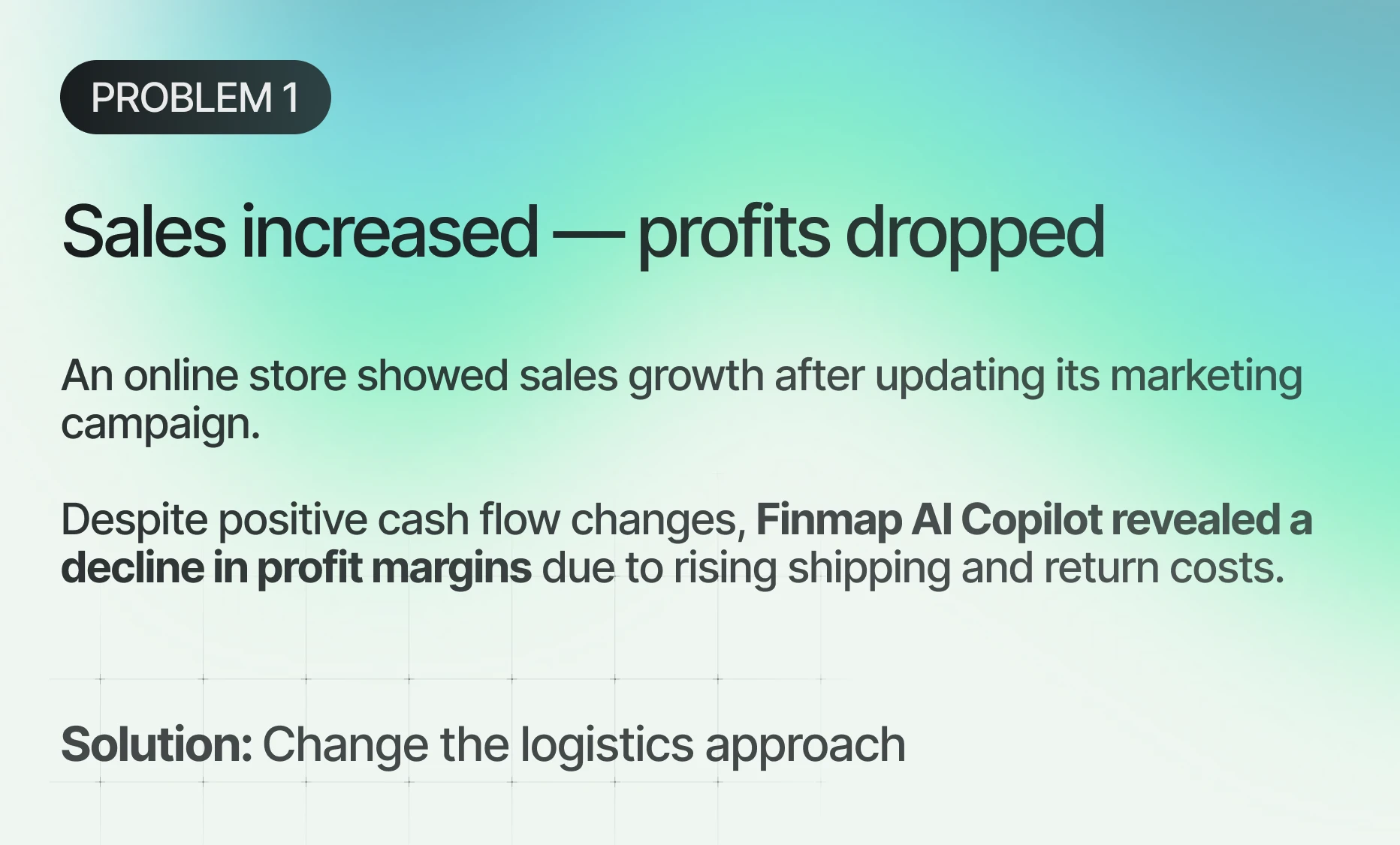 Real Financial Cases Solved by Finmap AI Copilot