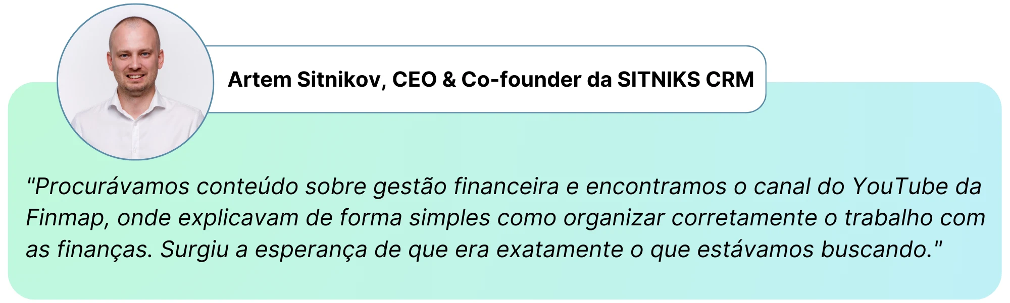 Citação de Artem Sitnikov