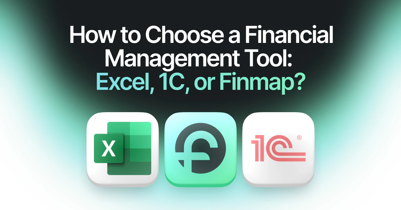 How to Choose Financial Management Software: Excel, 1C, or Finmap?