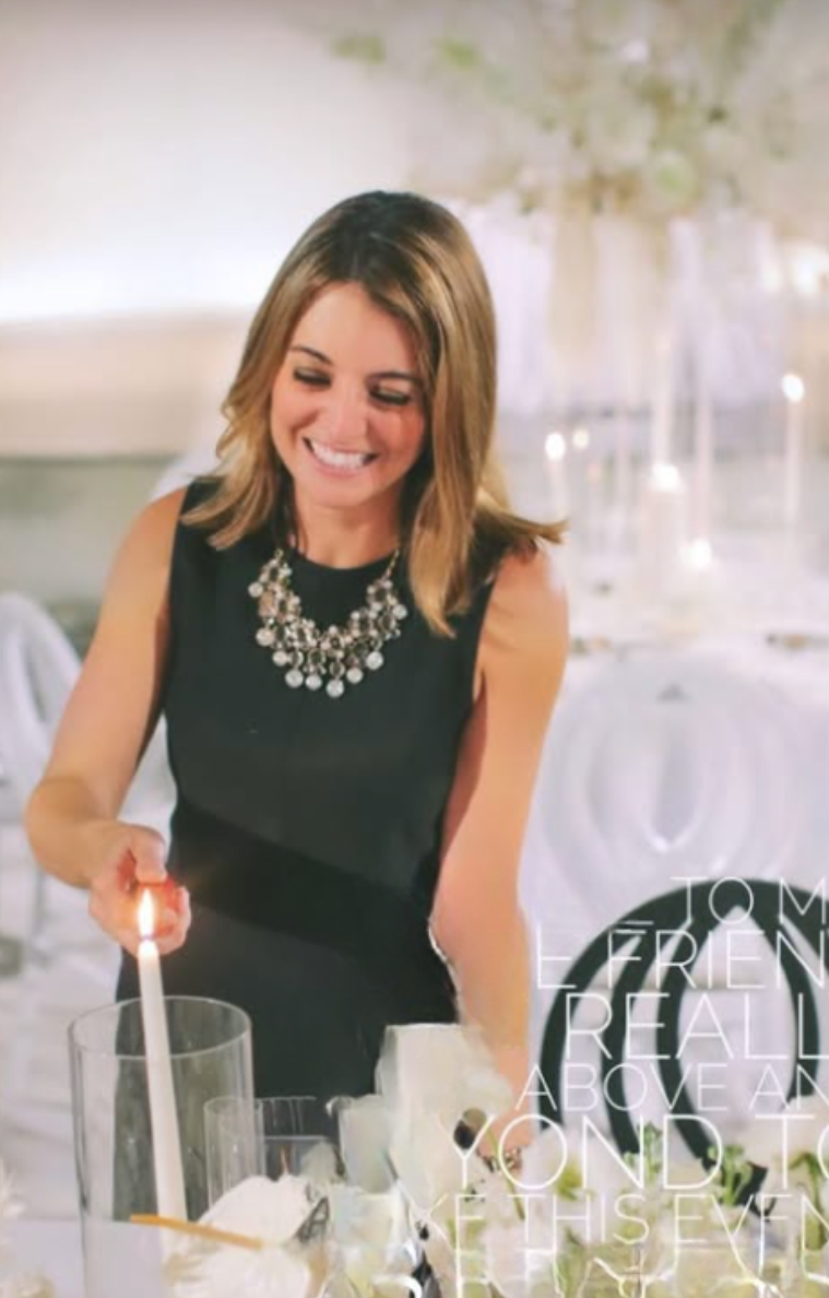 Tracie at corporate event planning branded experiences