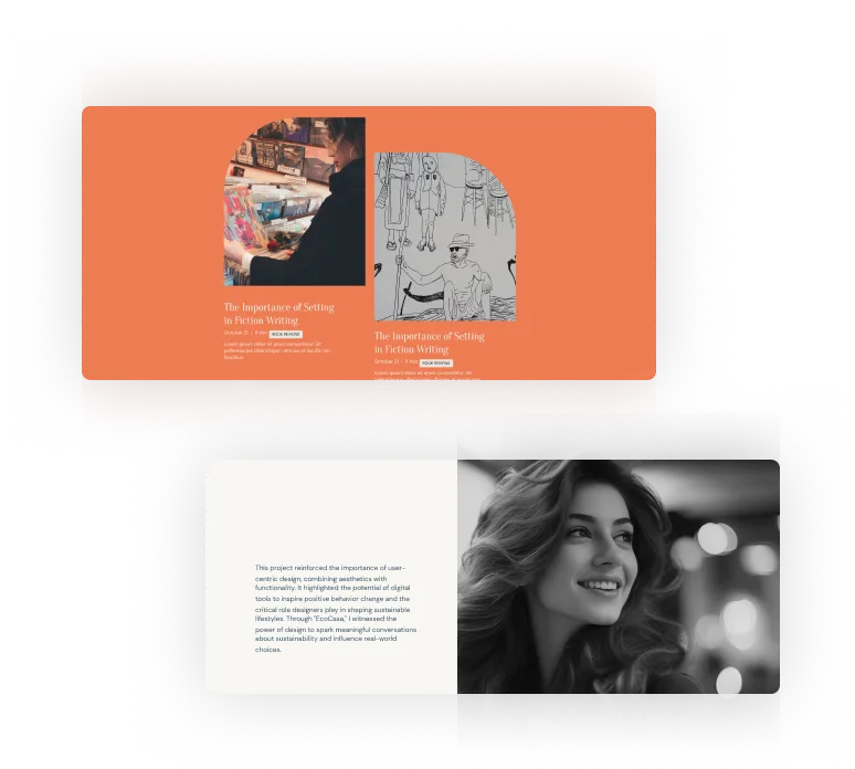 Portfolio Webflow Template - Firenze - Designed by Azwedo.com and Wedoflow.com