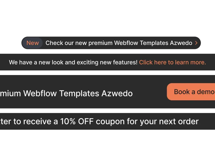 Portfolio Webflow Template - Firenze - Designed by Azwedo.com and Wedoflow.com