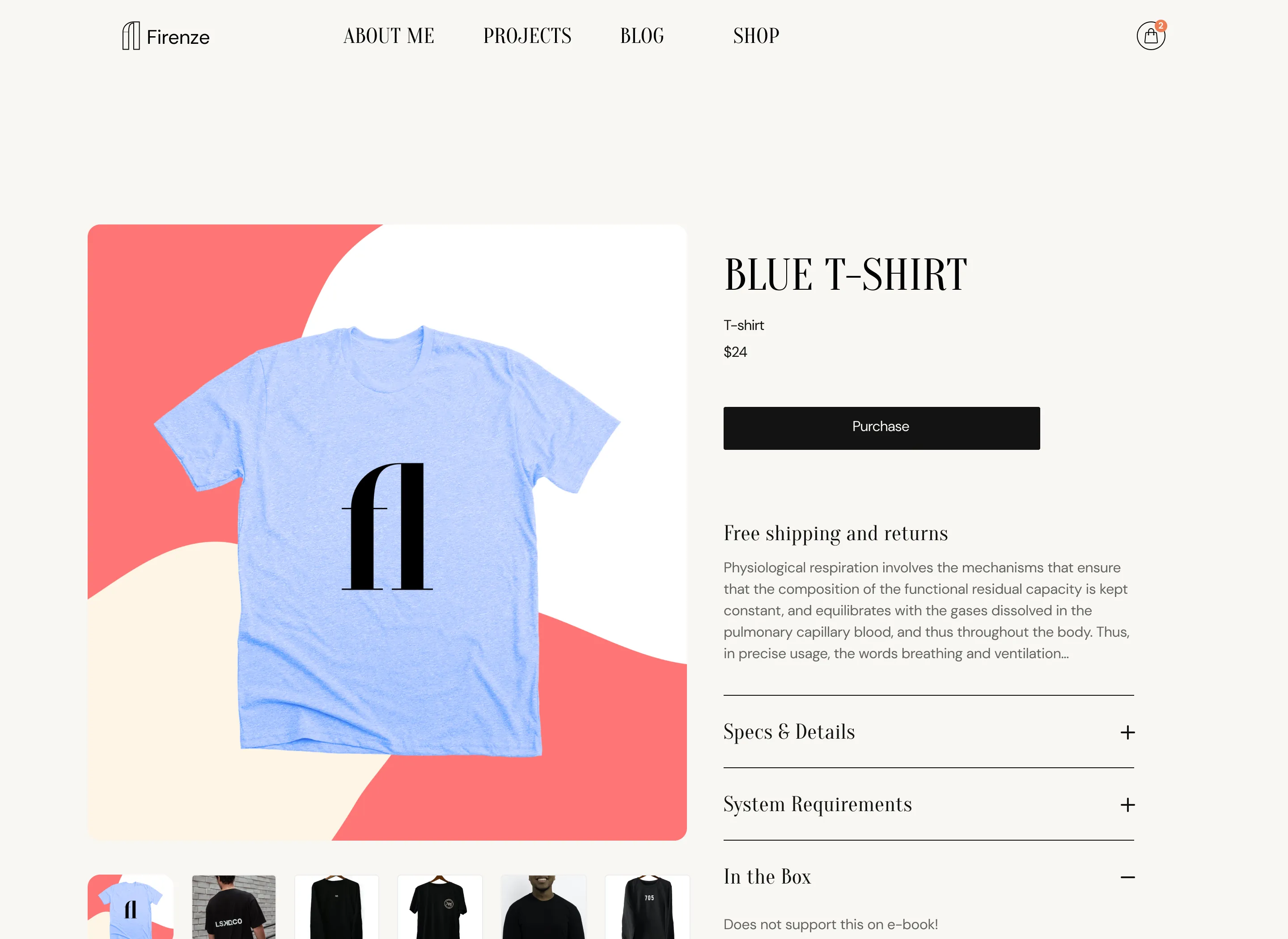 Portfolio Webflow Template - Firenze - Designed by Azwedo.com and Wedoflow.com