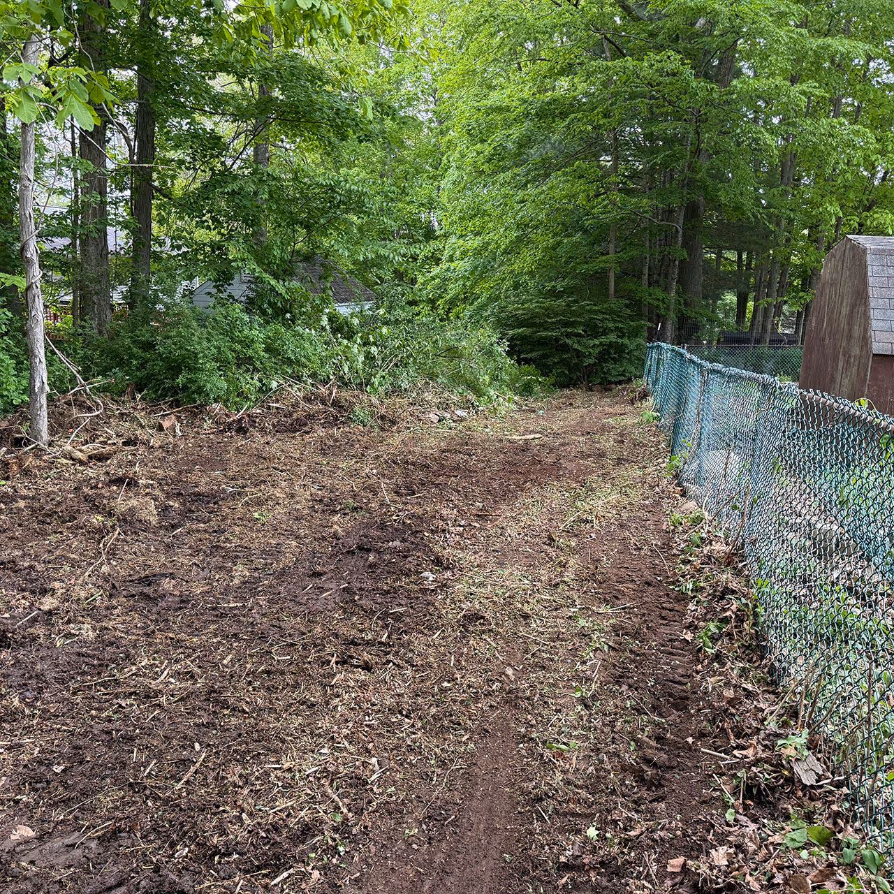Brush hogging and land clearing services by Earth Management Solutions LLC near me