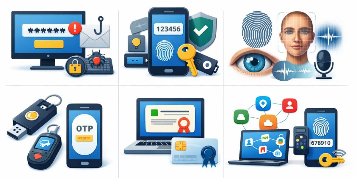 Types of User Authentication Methods