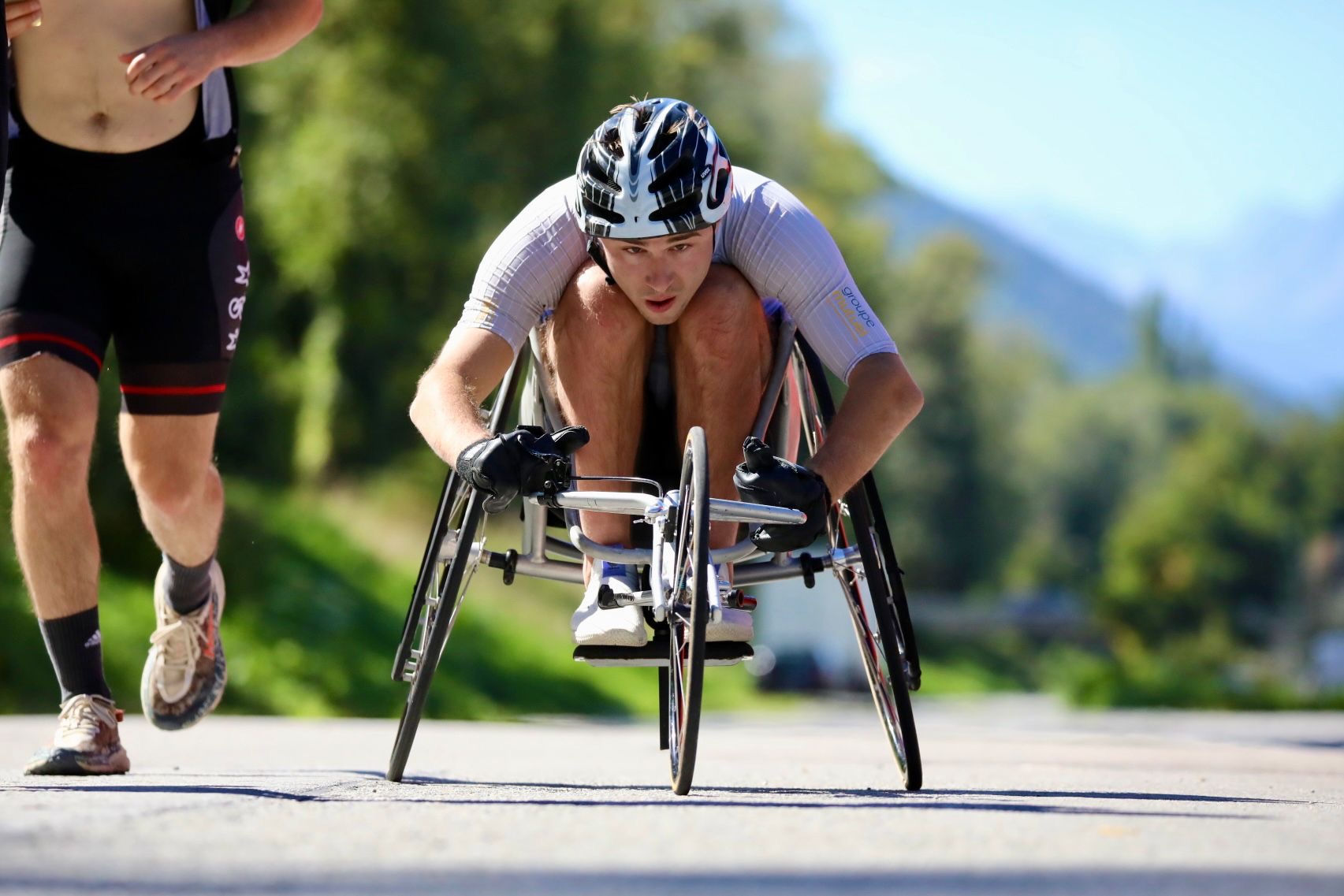 photo de Jonas Bell, athlète paralympique