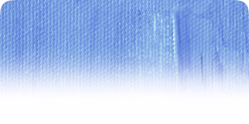 Close-up texture of blue woven fabric fading into white at the bottom.