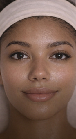 Lymphatic Face Glow – Gesicht nach der Behandlung