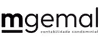 Logotipo da marca gemal com fonte preta simples em fundo branco.