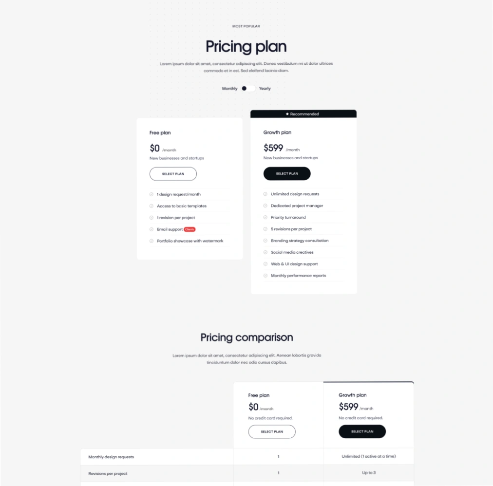 Adroven-landing-pricing-one