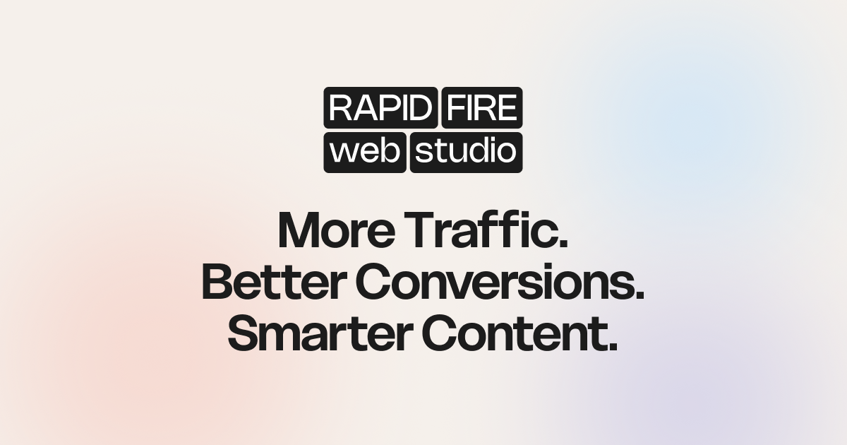 Growth Management: SEO, CRO & Performance | Rapid Fire