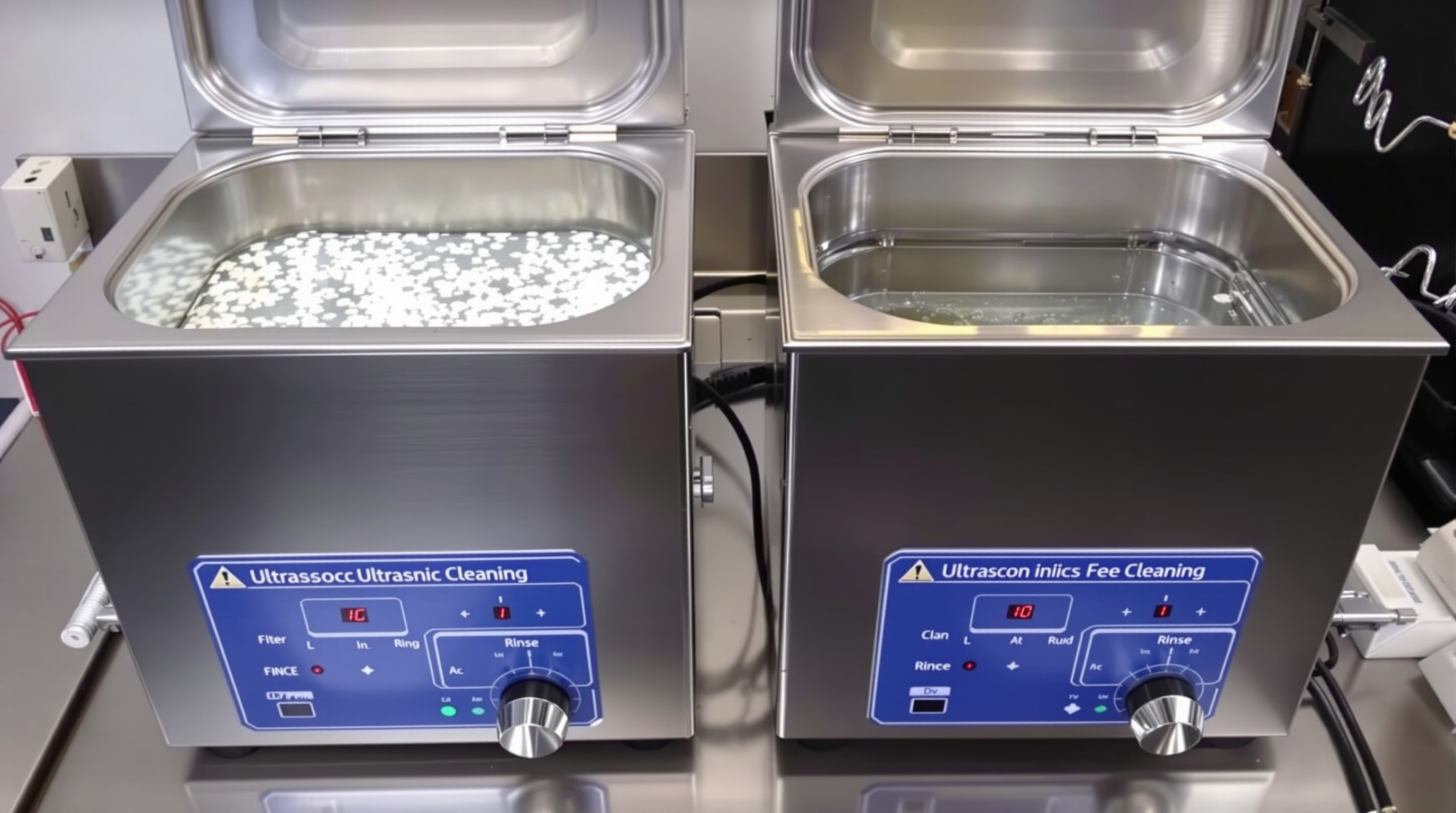 Multi-stage chemical cleaning process for aluminum parts