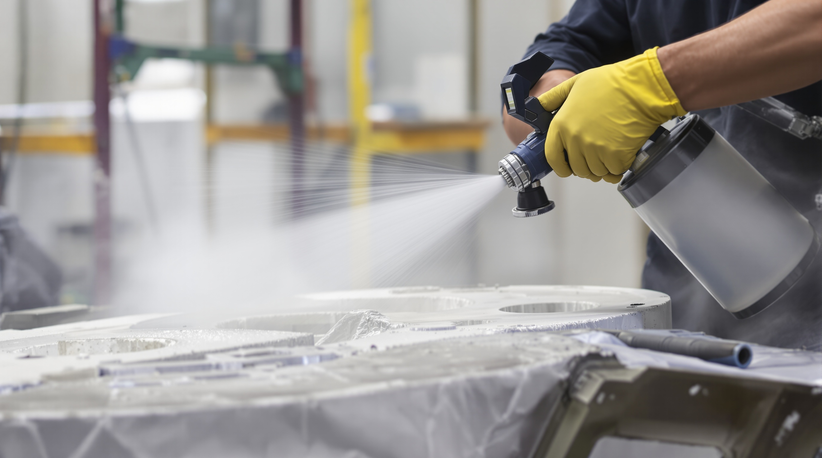 Compressed air cleaning