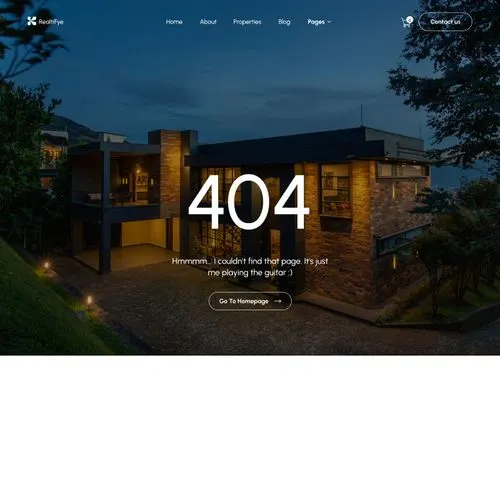 Coverpage page screenshot