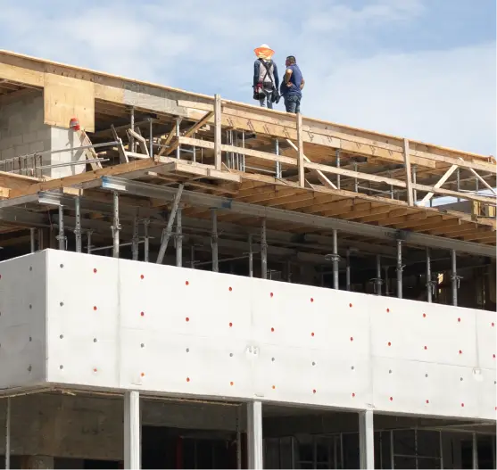 Architectural concrete construction detail | Amarilla