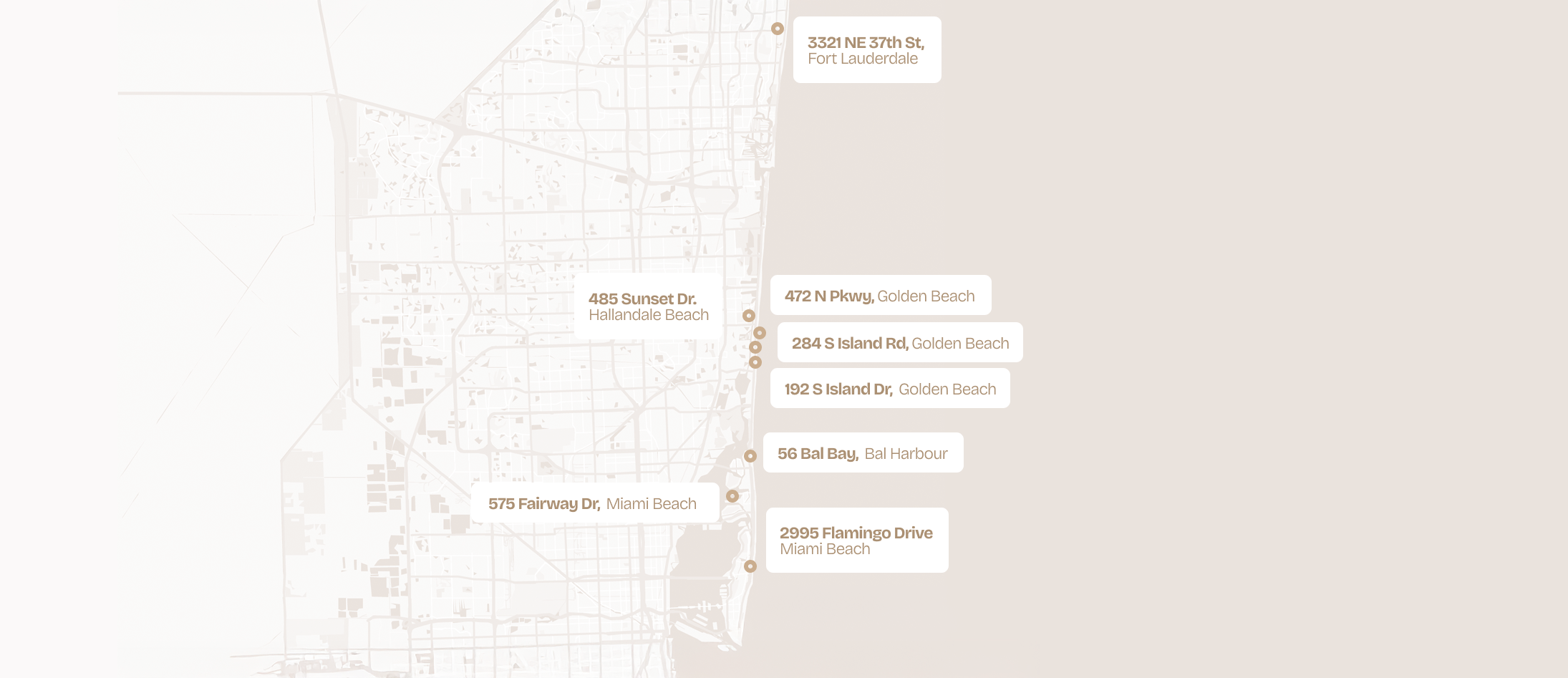 Amarilla project locations world map