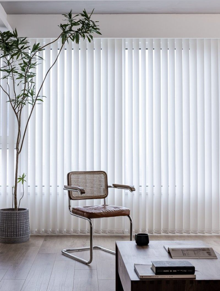 Vertical shade window treatment option