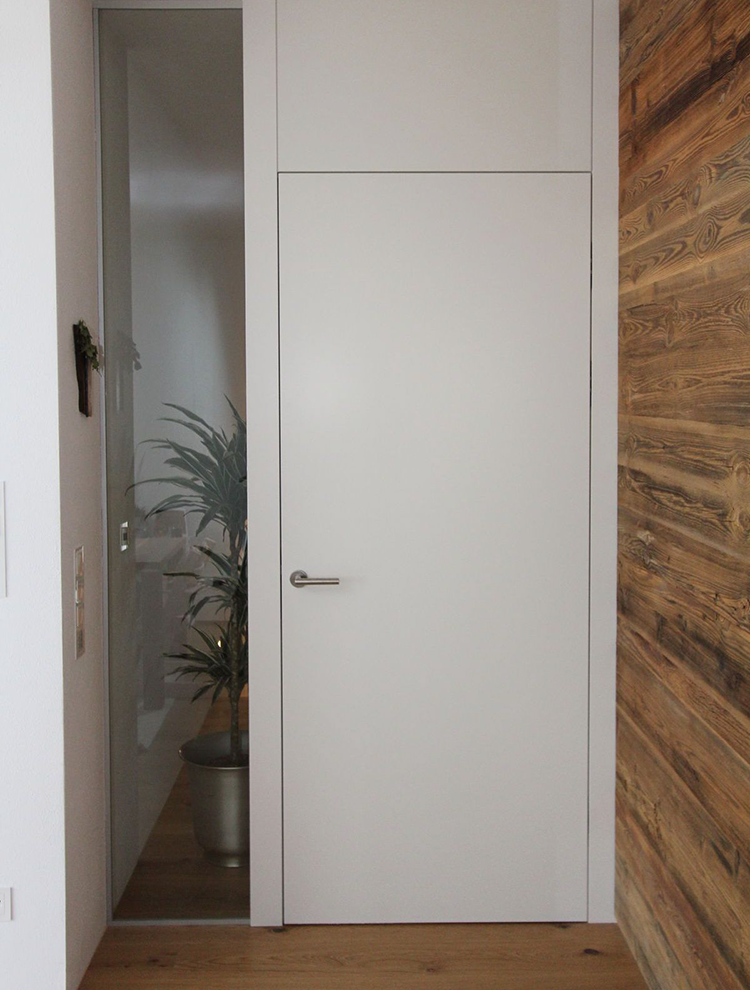 Floor to ceiling framed partition option